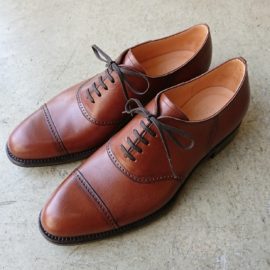 タンニン革の靴・カバン
